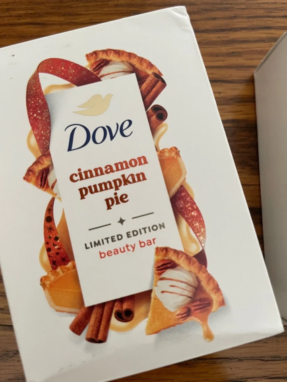 Dove Cinnamon Pumpkin Pie Beauty Bar - Limited Edition (White) - Picture 3 of 3